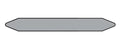 Brother LTZ1A026FPIP etiqueta autoadhesiva Gris 351 pieza(s)