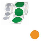 Brother LTZ1K050FPEL etiqueta autoadhesiva Círculo Naranja