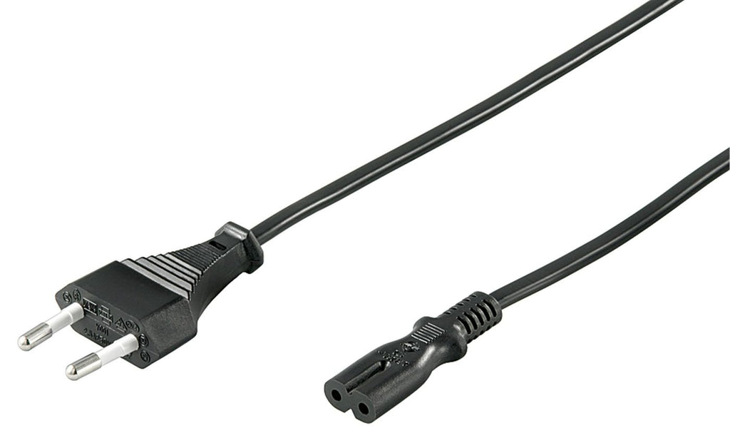 Microconnect Power Cord Notebook 10m Black Negro Enchufe tipo C C7 acoplador