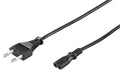 Microconnect Power Cord Notebook 10m Black Negro Enchufe tipo C C7 acoplador