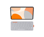 Logitech Flip Folio QWERTZ Suizo Bluetooth Gris claro