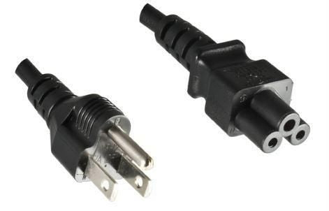 Microconnect Power Cord Japanese - C5 1.8m Negro 1,8 m Enchufe tipo B C5 acoplador