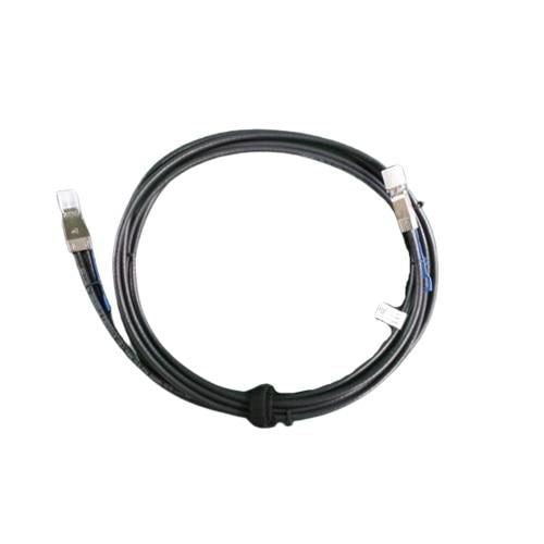 DELL 470-AATP cable Serial Attached SCSI (SAS) 2 m 12 Gbit/s Negro, Metálico – Reacondicionado