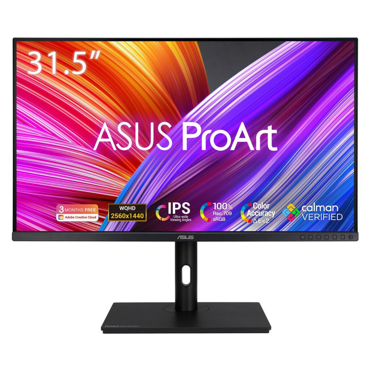 ASUS ProArt PA328QV pantalla para PC 80 cm (31.5") 2560 x 1440 Pixeles Quad HD LED Negro