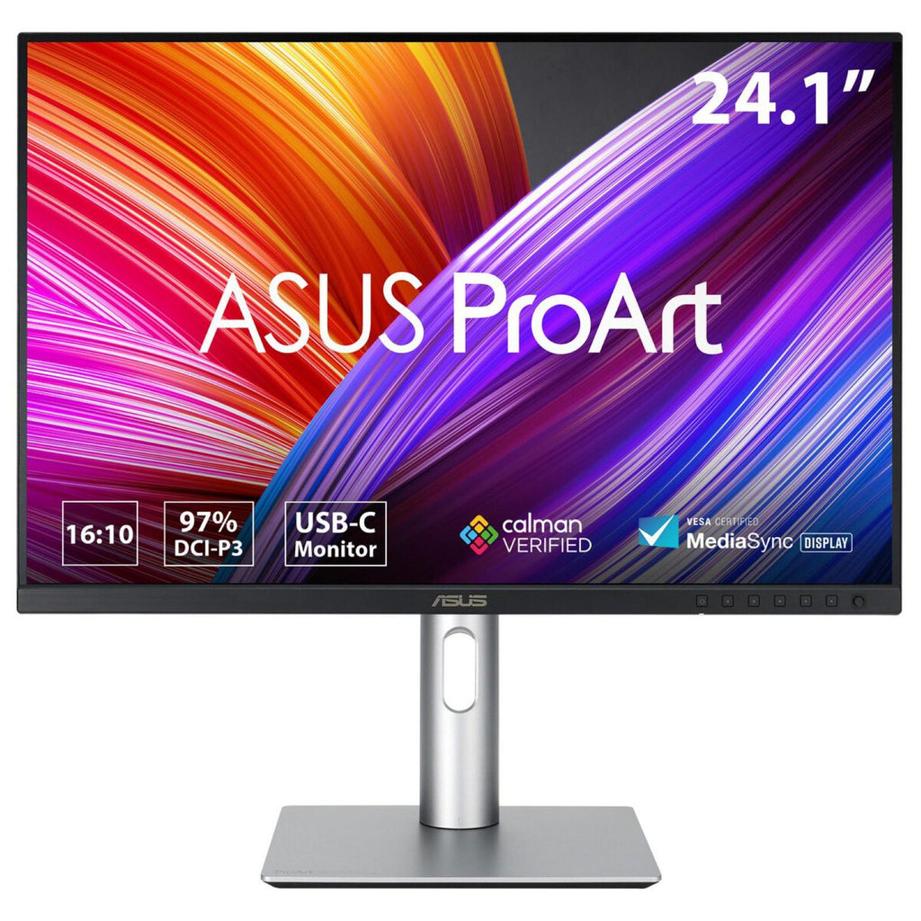 ASUS ProArt PA248CRV pantalla para PC 61,2 cm (24.1") 1920 x 1200 Pixeles WUXGA LCD Negro, Plata