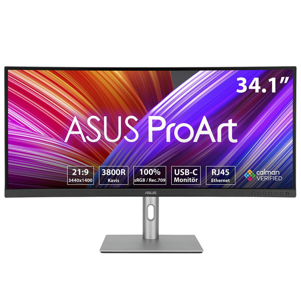 ASUS ProArt PA34VCNV pantalla para PC 86,6 cm (34.1") 3440 x 1440 Pixeles UltraWide Quad HD LCD Negro