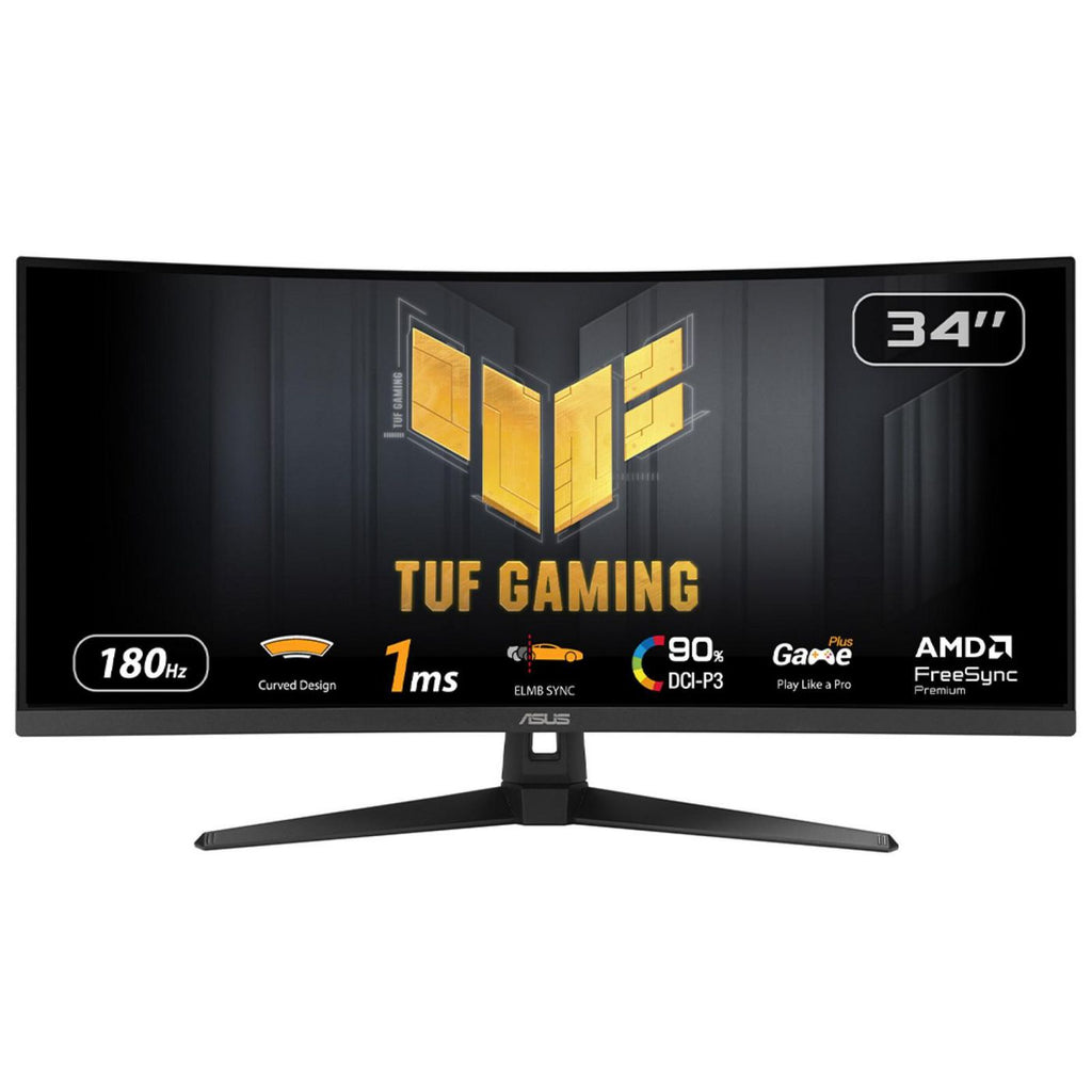 ASUS TUF Gaming VG34VQ3B pantalla para PC 86,4 cm (34") 3440 x 1440 Pixeles UltraWide Quad HD LED Negro