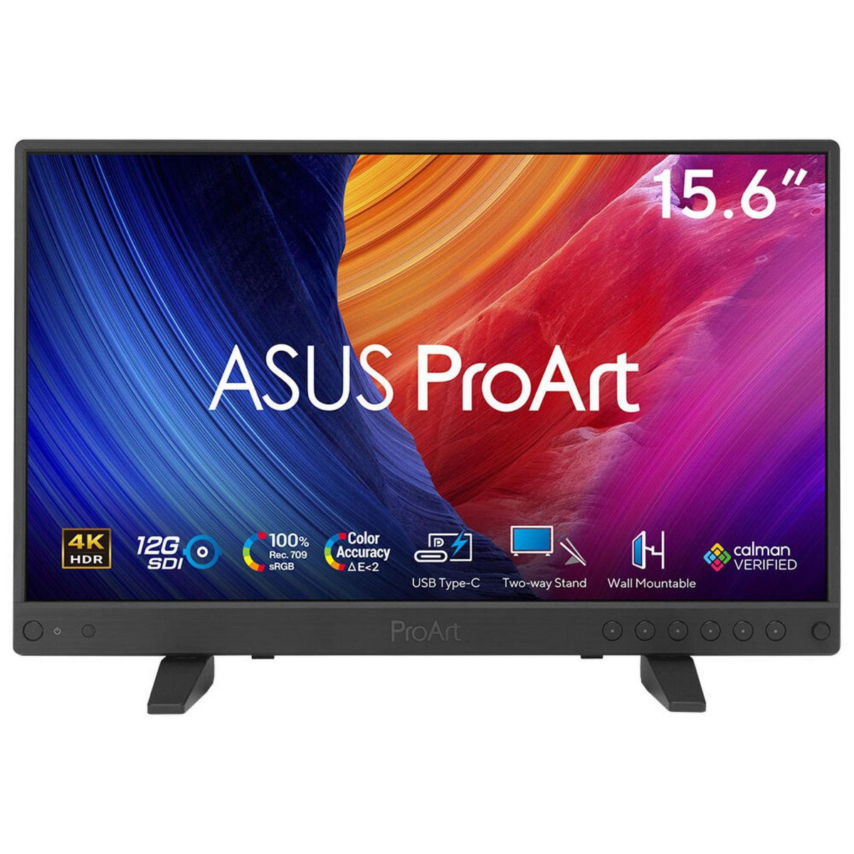 ASUS ProArt PA16USV pantalla para PC 39,6 cm (15.6") 3840 x 2160 Pixeles 4K Ultra HD LCD Negro