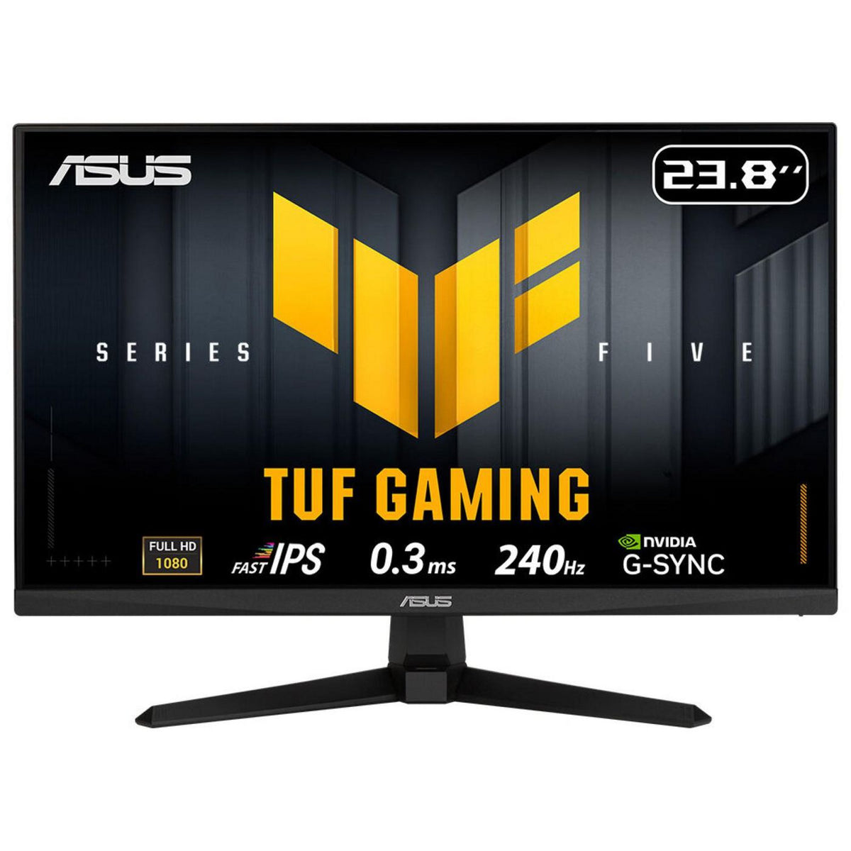 ASUS TUF Gaming VG249QM5A pantalla para PC 60,5 cm (23.8") 1920 x 1080 Pixeles Full HD LCD Negro