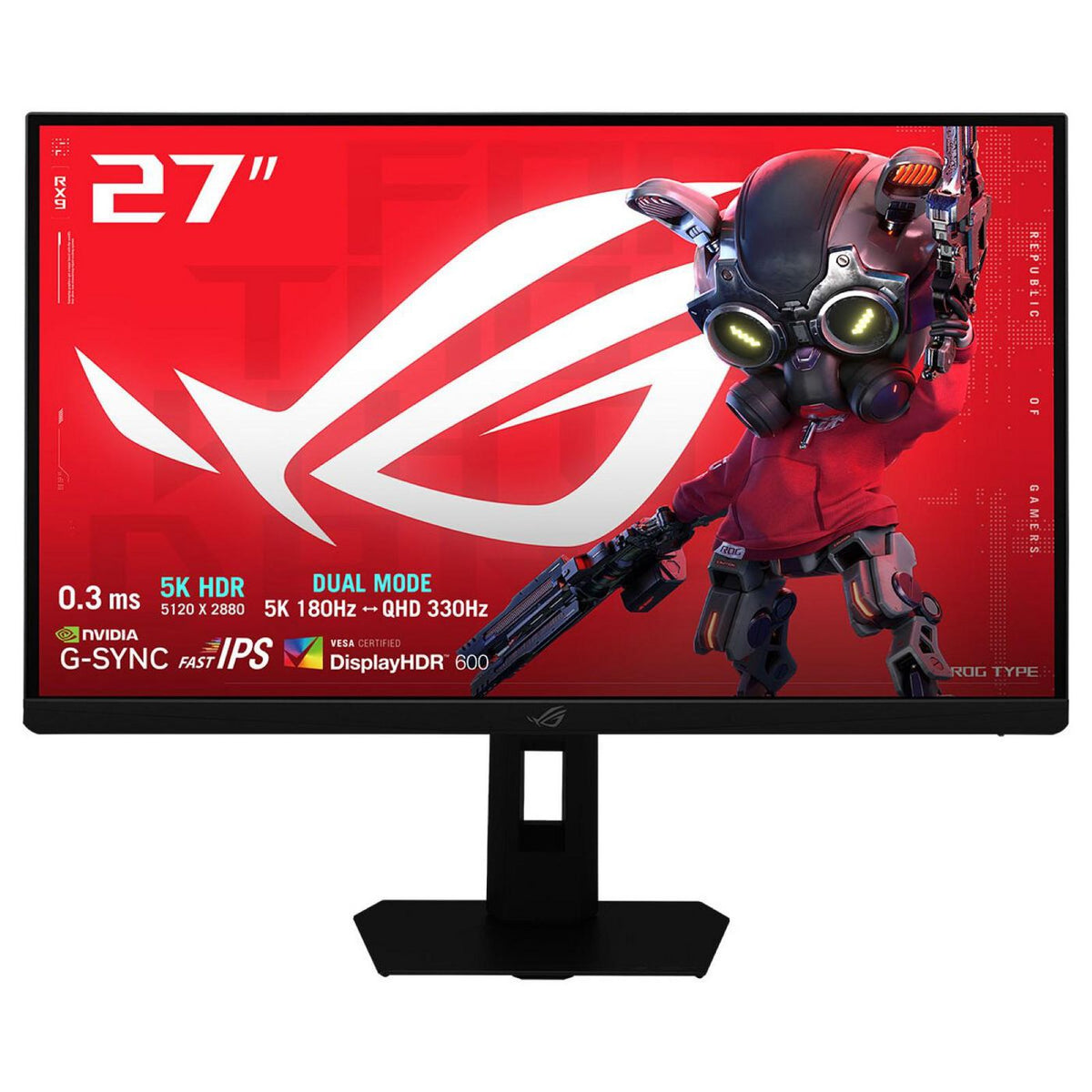 ASUS ROG Strix XG27JCG pantalla para PC 68,6 cm (27") 5120 x 2880 Pixeles 5K Ultra HD LCD Negro