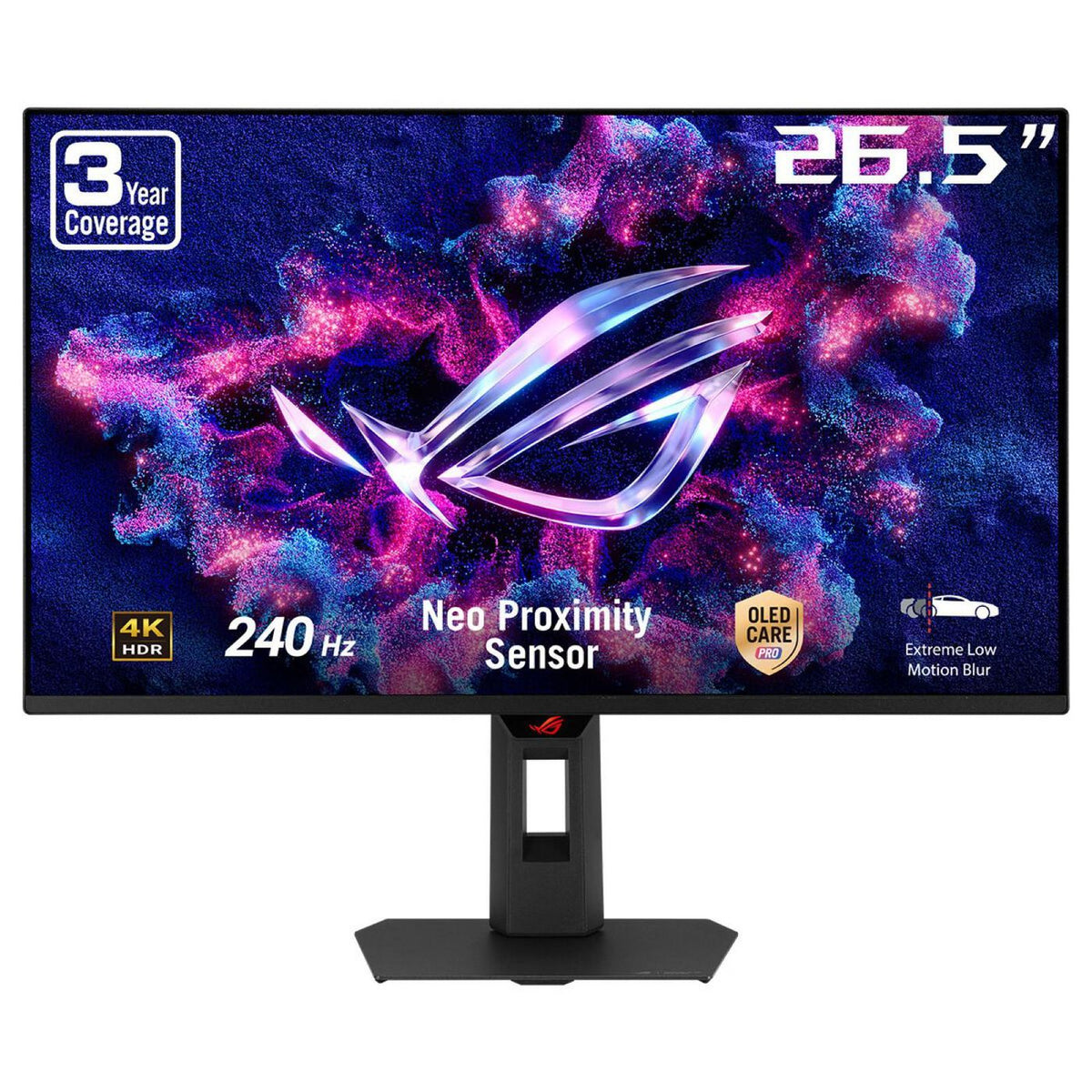ASUS ROG Strix OLED XG27AQDMG pantalla para PC 67,3 cm (26.5") 2560 x 1440 Pixeles Wide Quad HD LCD Negro