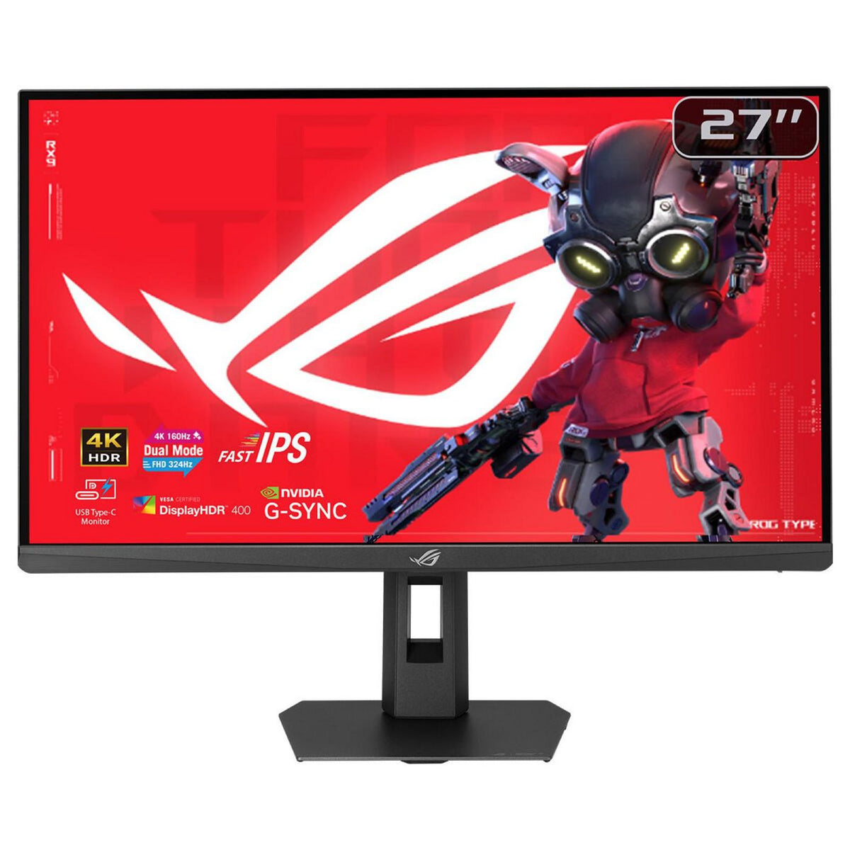 ASUS ROG Strix XG27UCSR pantalla para PC 68,6 cm (27") 3840 x 2160 Pixeles 4K Ultra HD LCD Negro