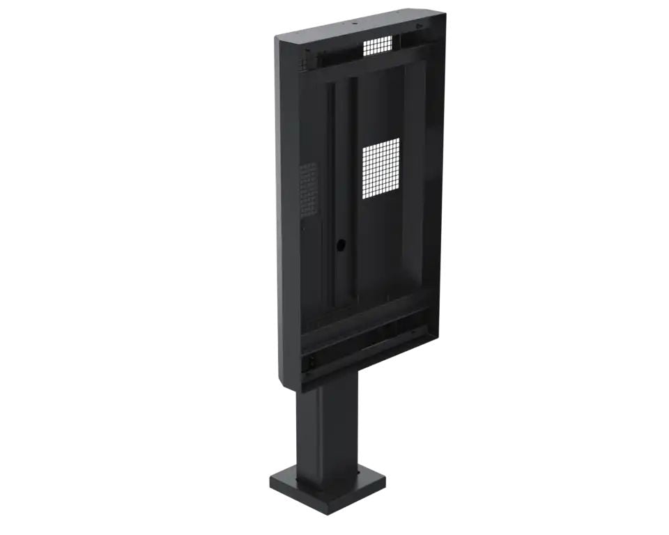 Ergonomic Solutions SpacePole Digital Signage SPDS3301-W02 carcasa protectora para pantalla de señalización