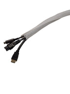Microconnect Self-wrap cable sleeve Diameter:ø30mm Roll length:50m, white Blanco