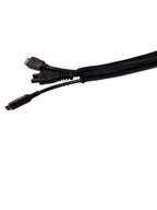 Microconnect Self-wrap cable sleeve Diameter:ø25mm Roll length:50m, Black Negro