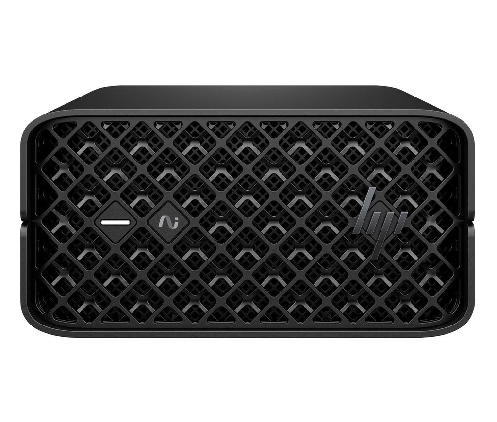HP Z2 G1a Wolf Pro Security Edition Copilot+ PC AMD Ryzen AI Max+ PRO PRO 395 128 GB LPDDR5x-SDRAM 2 TB SSD Windows 11 Pro Mini PC Workstation AI Workstation, AI PC Black