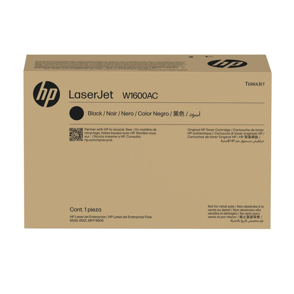HP 160A Black Contract LaserJet Toner Cartridge cartucho de tóner 1 pieza(s)