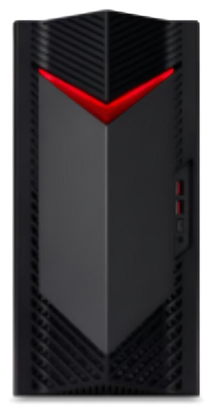 Acer Nitro 50 (N50-660) Intel Core Ultra 5 225F 16 GB DDR5-SDRAM 512 GB SSD NVIDIA GeForce RTX 5060 Windows 11 Home Escritorio PC Negro, Rojo