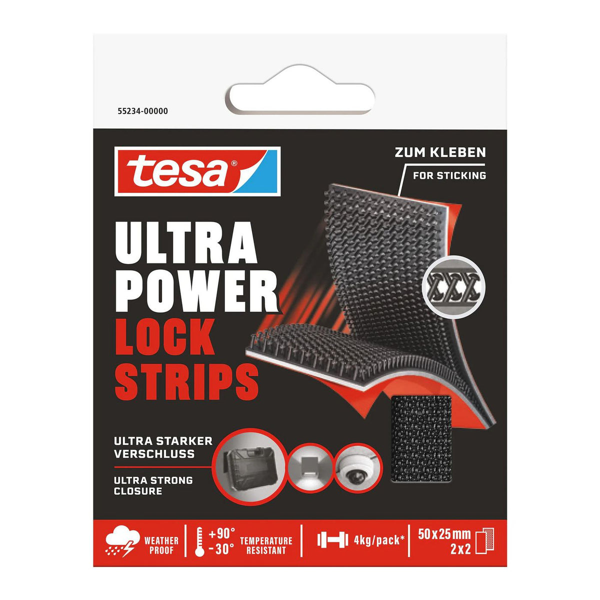 Tesa 552340000000 Hook/Loop 55234-00000-00