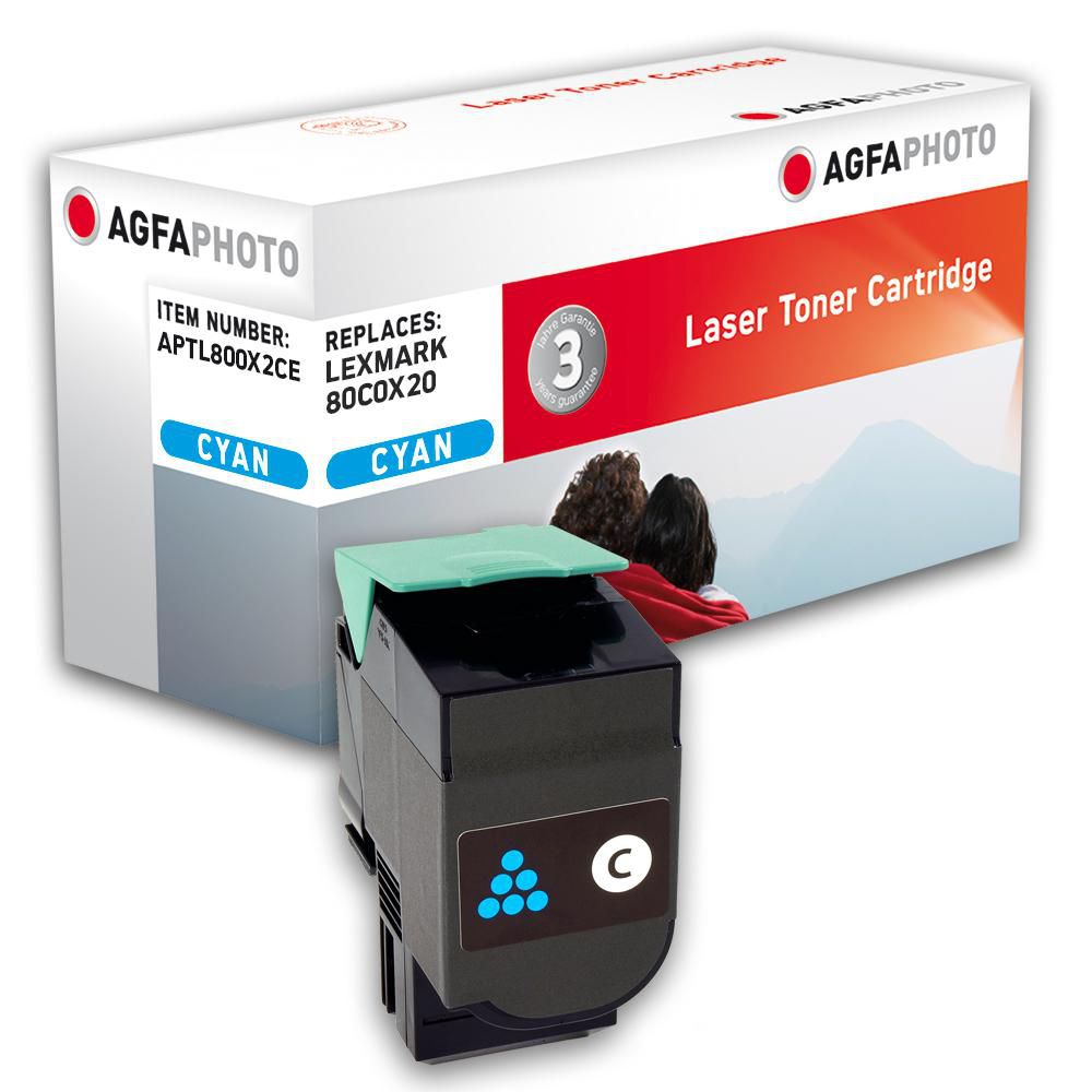 AgfaPhoto Toner Cartridge 1 Pc(S) Cyan APTL800X2CE