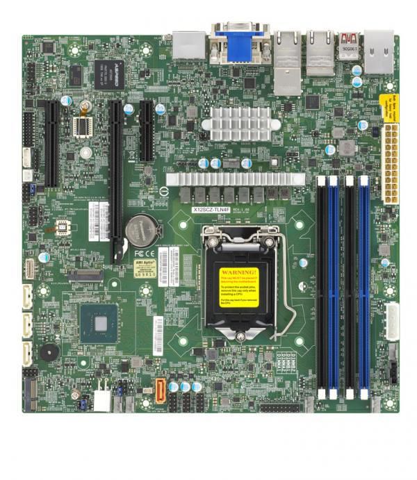 Supermicro Motherboard Lga 1200 (Socket MBD-X12SCZ-TLN4F-B