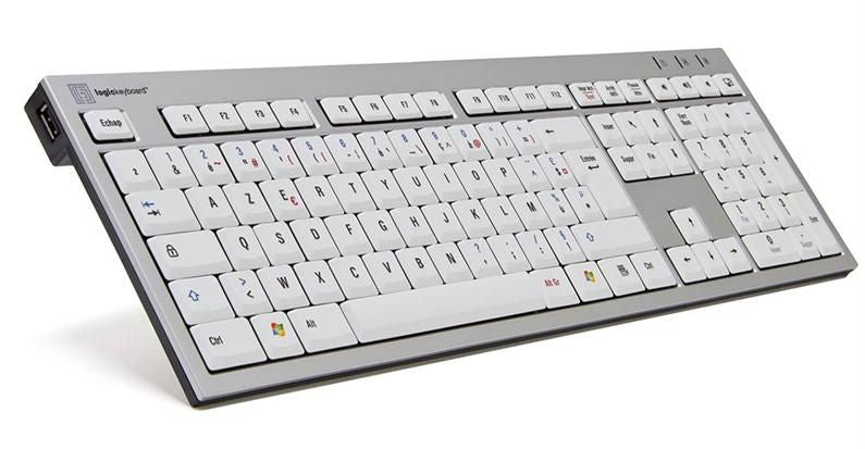 Logickeyboard Keyboard Universal Usb Azerty SKB-AJPU-FR