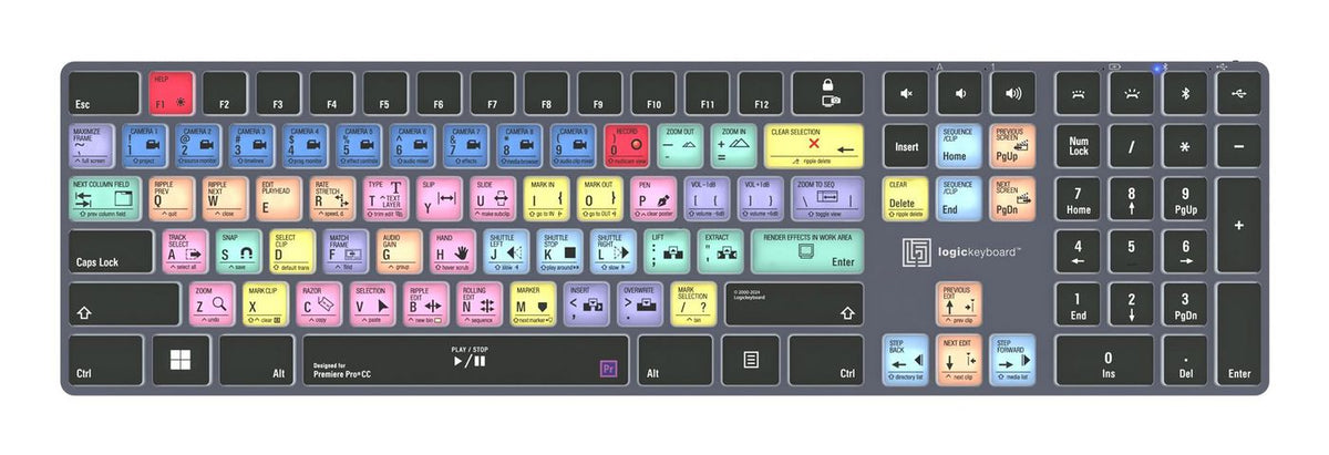 Logickeyboard Kb-Pprocc-Tpc Keyboard LKB-PPROCC-TPC-DE