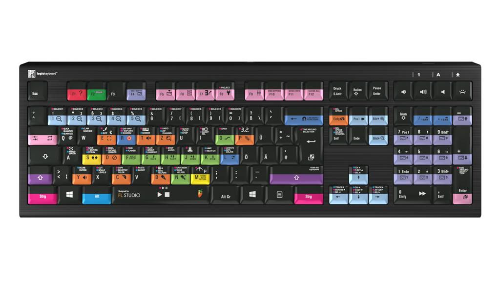 Logickeyboard Keyboard Universal Usb Qwertz LKB-FLS-A2PC-DE