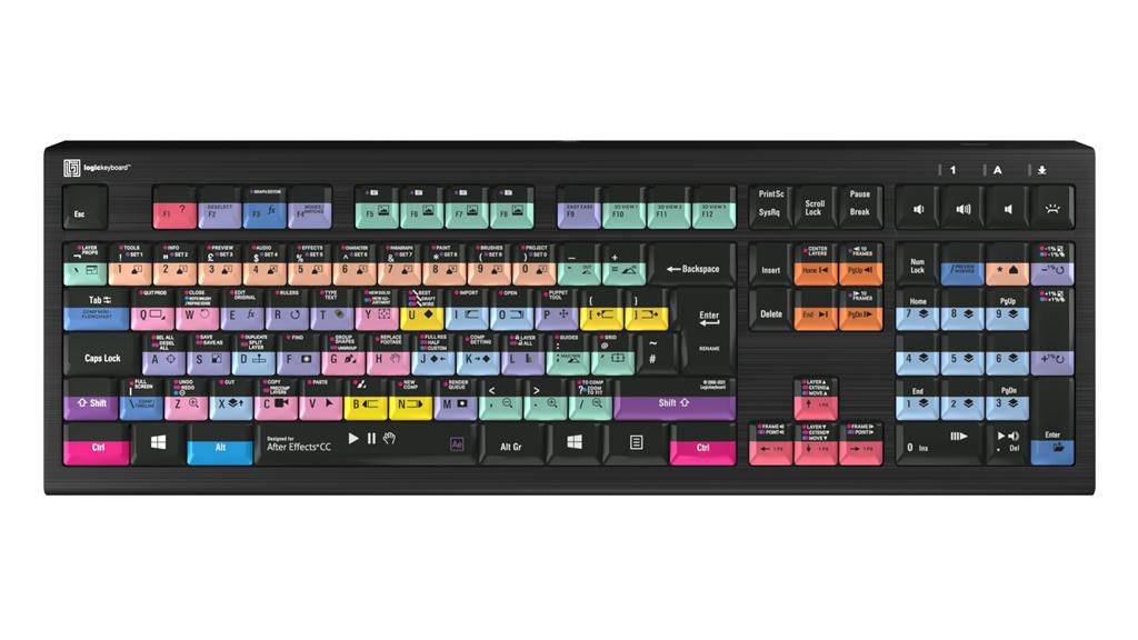 Logickeyboard Adobe After Effects Cc Astra LKB-AECC-A2PC-UK