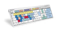 Logickeyboard Keyboard Office Usb Qwerty Uk LKB-CBASE-CWMU-UK