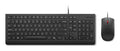 Lenovo 4X31R64411 teclado Ratón incluido Universal USB Húngaro Negro
