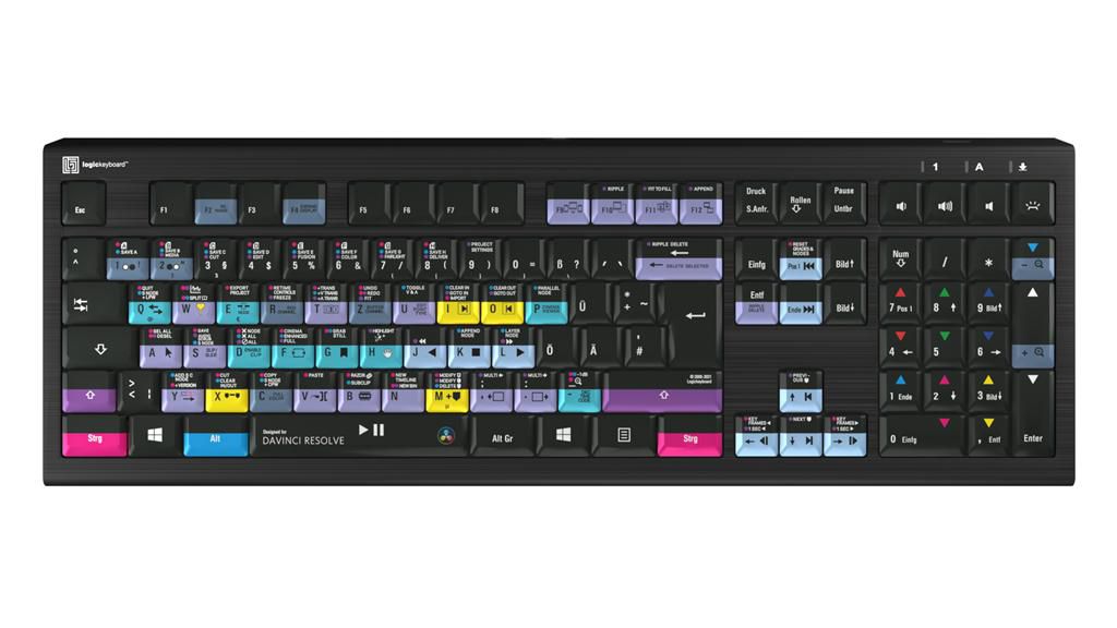 Logickeyboard Astra 2 Keyboard Usb Qwertz LKB-RESB-A2PC-DE