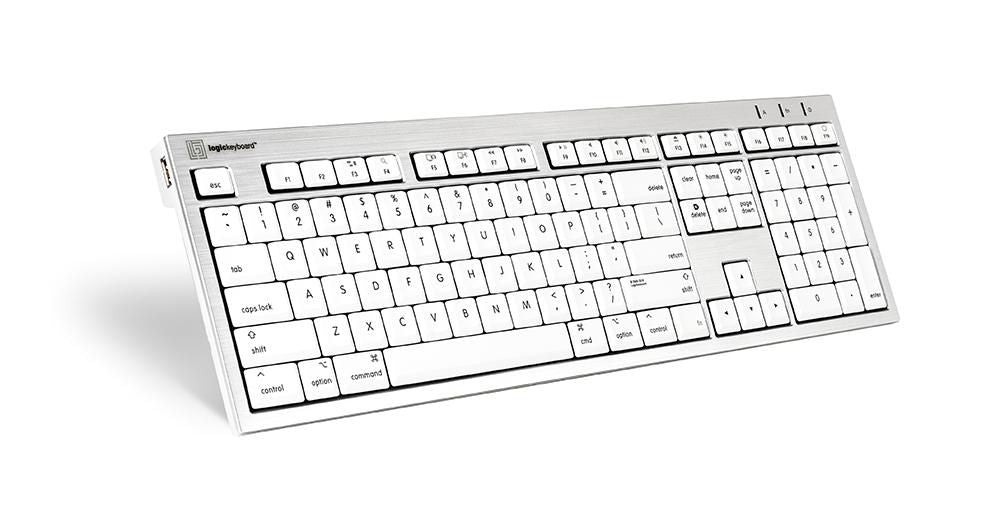 Logickeyboard Keyboard Office Usb Qwerty Uk SKB-CWMU-UK