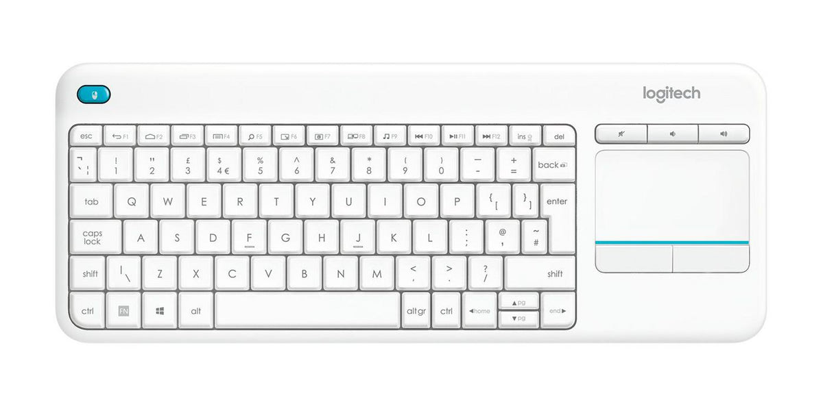 Logitech 920-007136 teclado Oficina RF inalámbrico QWERTY Italiano Blanco