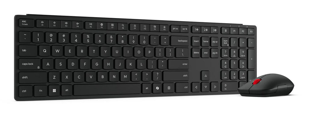 Lenovo 4X31S04836 teclado Ratón incluido Hogar / Oficina RF Wireless + Bluetooth Portugués Negro
