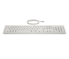 HP 225 Wired Mouse and Keyboard Combo G2 Cashmere White teclado Ratón incluido Oficina USB Blanco