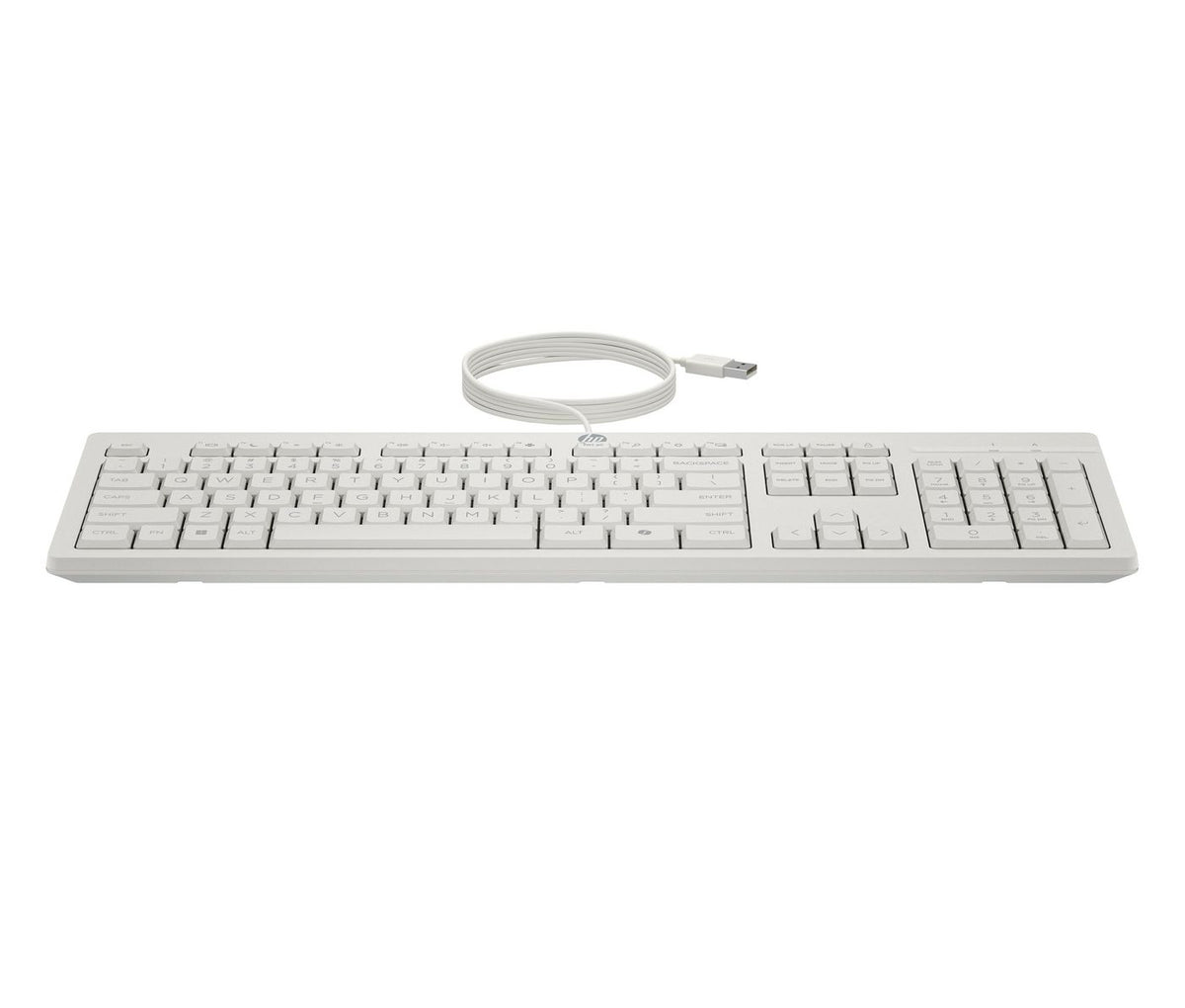 HP 225 Wired Mouse and Keyboard Combo G2 Cashmere White teclado Ratón incluido Oficina USB Blanco