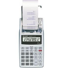 Sharp EL-1611PGY calculadora Bolsillo Calculadora de impresión Blanco