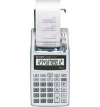 Sharp EL-1611PGY calculadora Bolsillo Calculadora de impresión Blanco