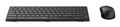 Acer LC.ACC11.001 teclado Ratón incluido RF inalámbrico Alemán Negro