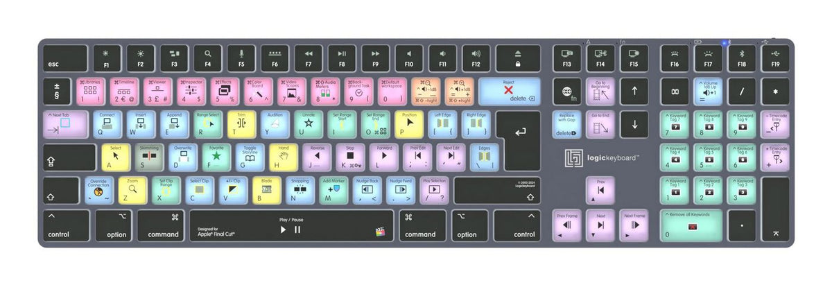Logickeyboard Lkb-Fcpx10-Tm Keyboard Office LKB-FCPX10-TM-DE