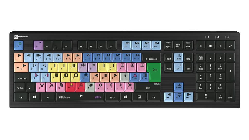 Logickeyboard Keyboard Gaming Lightning LKB-MCOM4-A2PC-UK