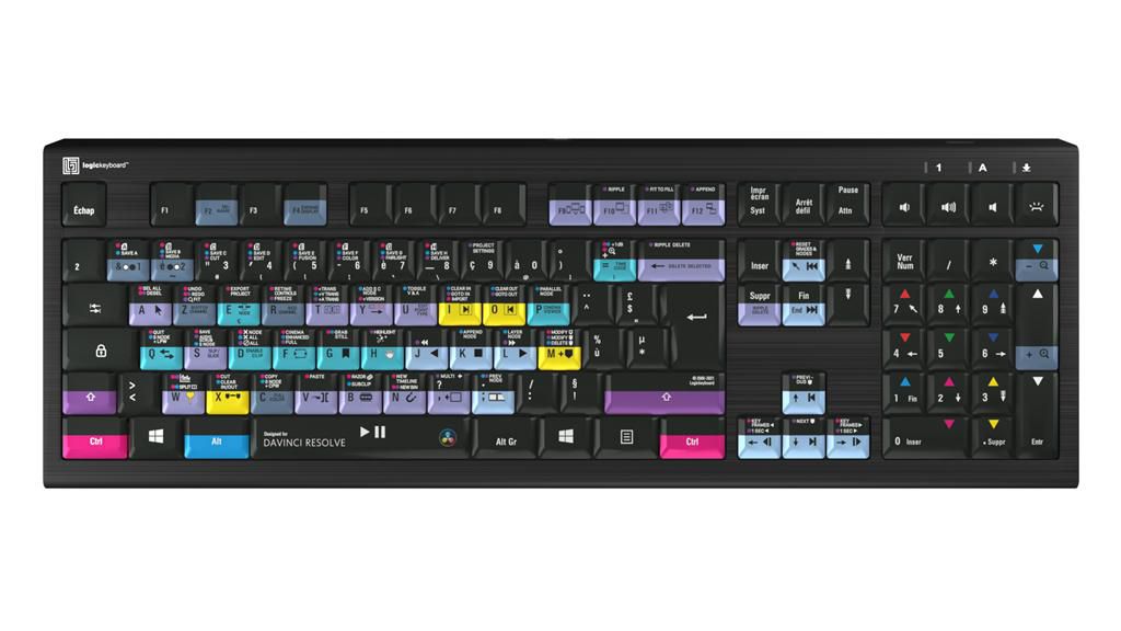 Logickeyboard Astra 2 Keyboard Usb Azerty LKB-RESB-A2PC-FR