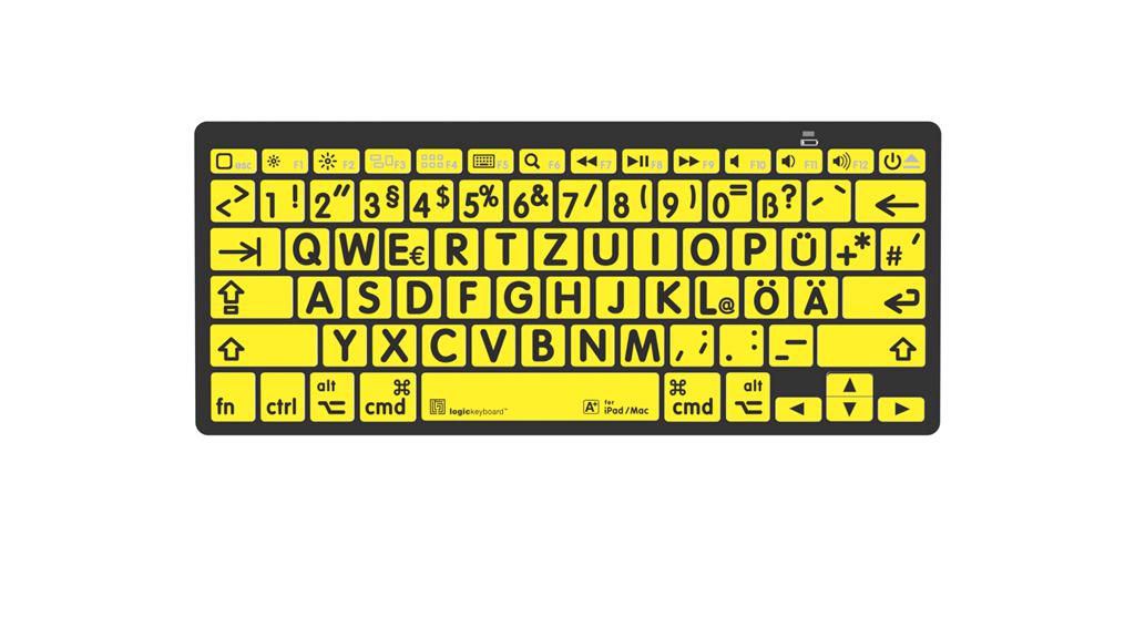 Logickeyboard Keyboard Medical Bluetooth LKB-LPBY-BTON-DE