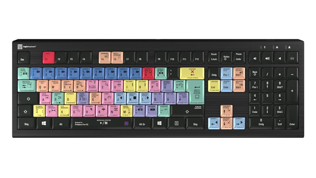 Logickeyboard Keyboard Mouse Included LKB-PPROCC-A2PC-DE
