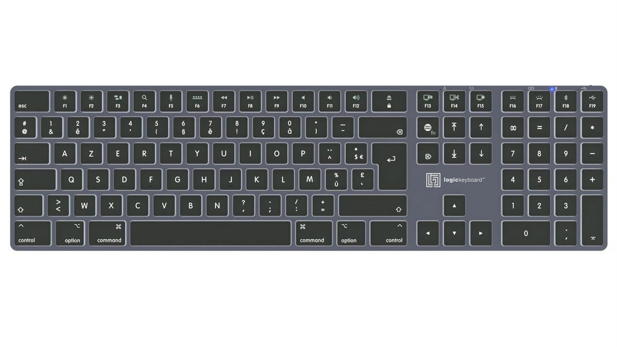 Logickeyboard Titan Fr Mac Keyboard Home SKB-TM-FR