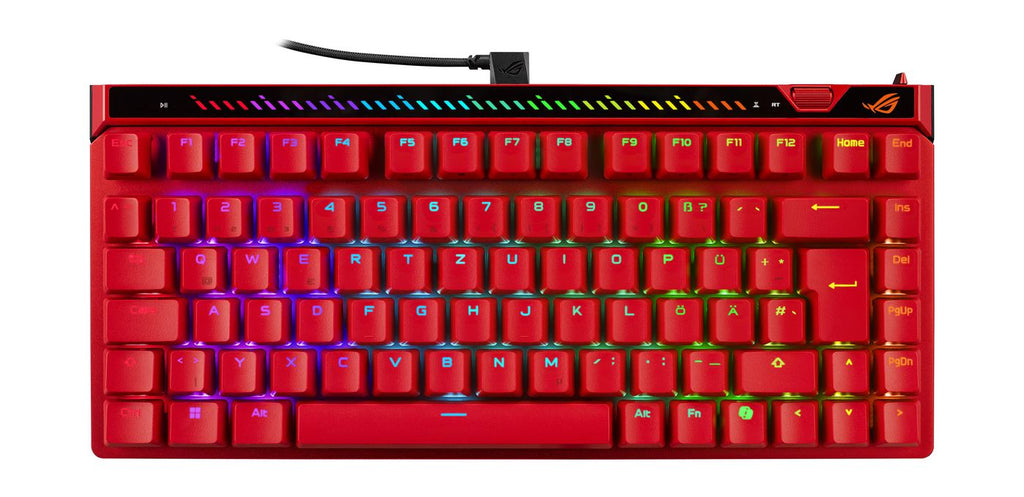ASUS ROG Falchion Ace 75 HE teclado Juego USB QWERTZ Rojo