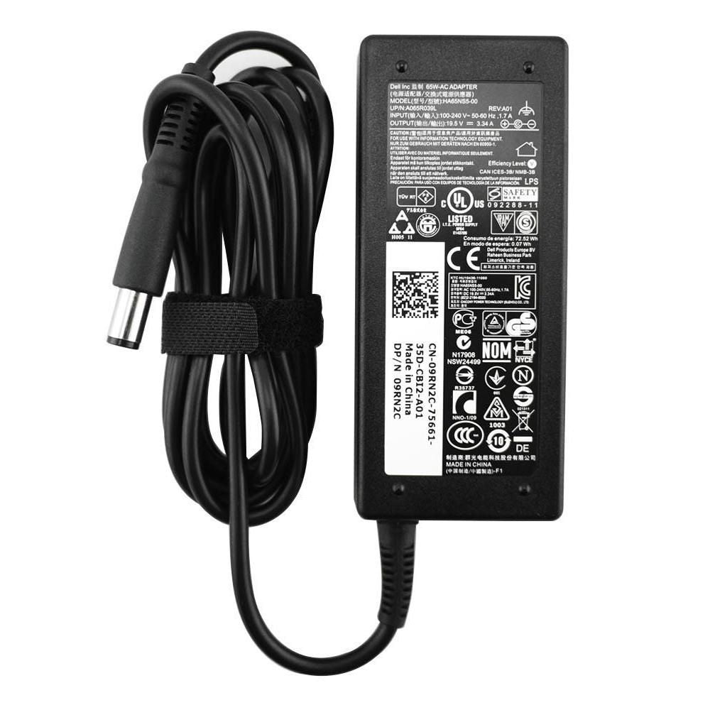DELL DF263 adaptador e inversor de corriente Interior 65 W Negro