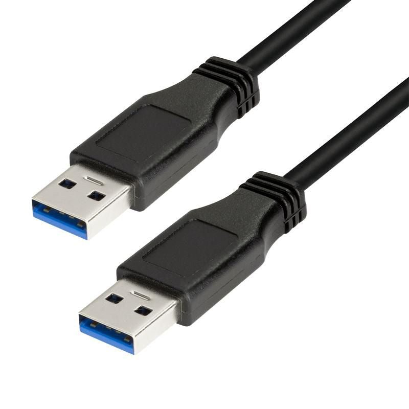 LogiLink CU0040 cable USB USB 3.2 Gen 1 (3.1 Gen 1) 3 m USB A 5 Gbit/s 4,5 W Negro