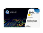 HP 504A Yellow Original LaserJet Toner Cartridge cartucho de tóner 1 pieza(s)